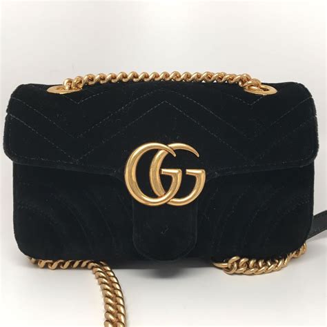 small gg marmont 2.0 matelassé velvet shoulder bag gucci|Gucci Marmont small price.